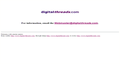 Desktop Screenshot of digitalthreads.com